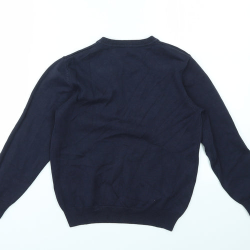 George Boys Blue   Pullover Jumper Size 8-9 Years