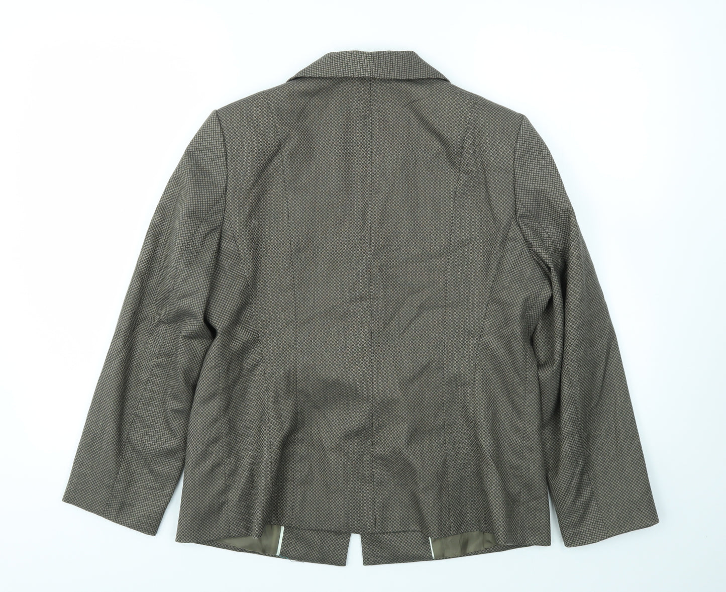 ANNA ROSE Womens Green   Jacket Blazer Size 12
