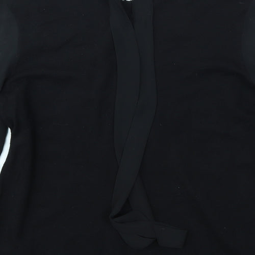 Roman Womens Black   Basic T-Shirt Size 12