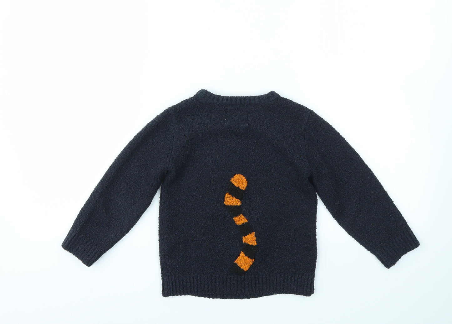 F&F Boys Blue Animal Print  Pullover Sweatshirt Size 3 Years