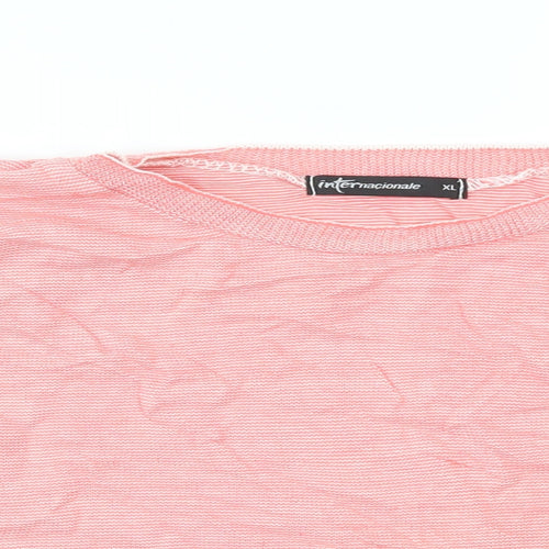 International Womens Pink   Basic T-Shirt Size XL