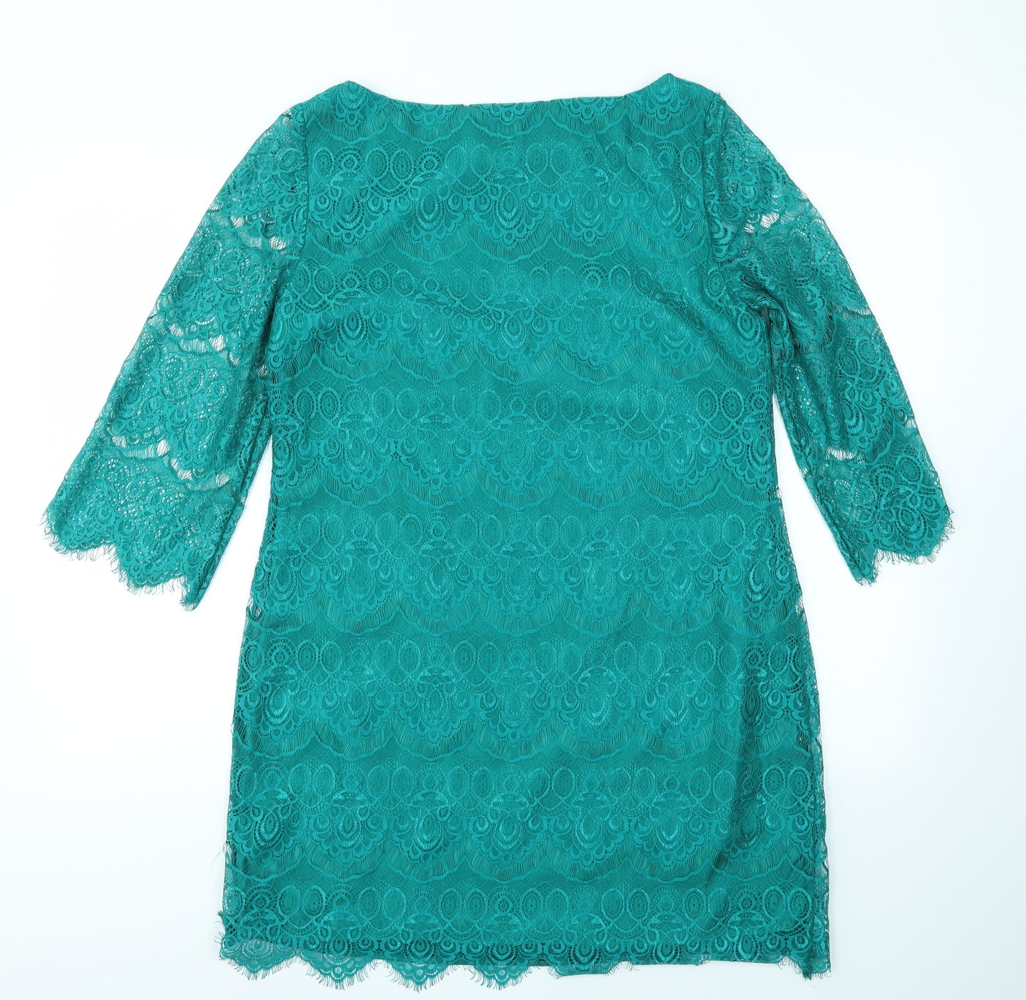 Monsoon Womens Green   Fit & Flare  Size 12