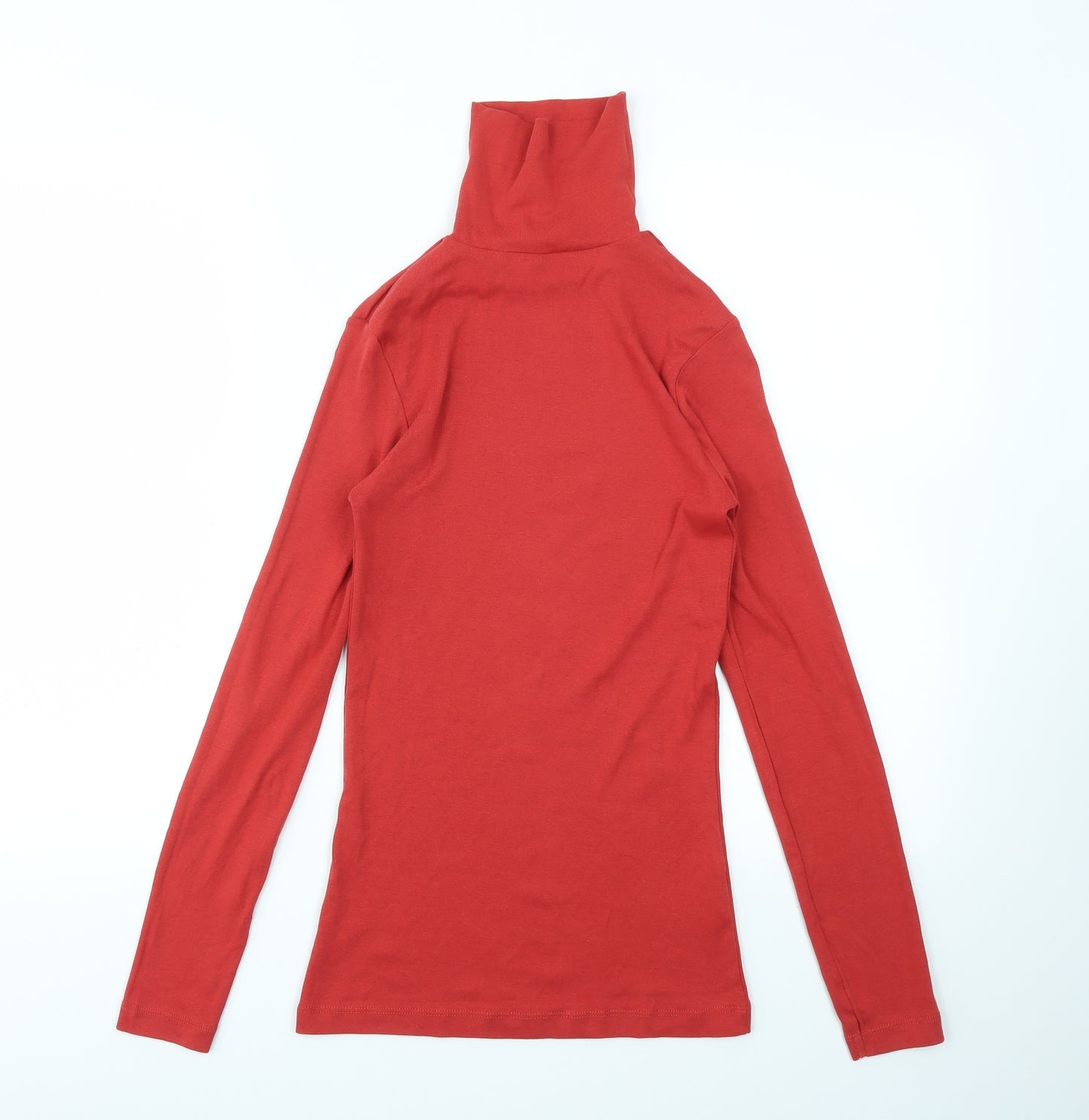 Peacokcs Womens Red   Basic T-Shirt Size 8
