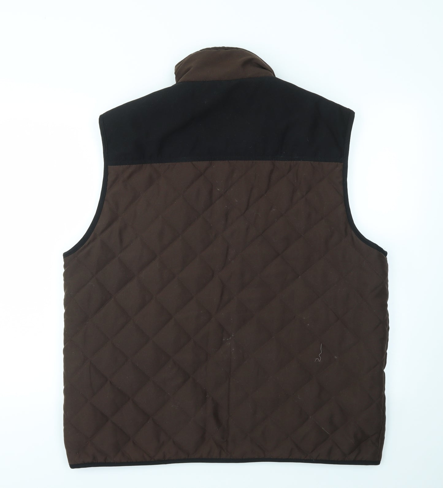 JJ Willis Mens Brown   Gilet Coat Size L