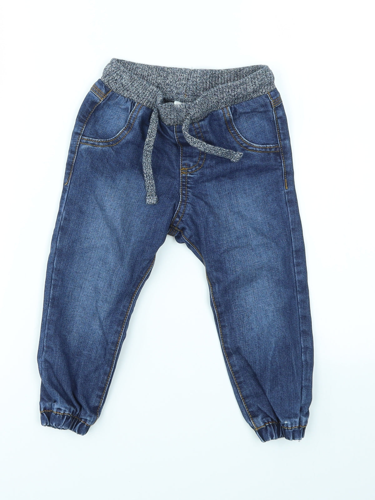 F&F Girls Blue   Capri Jeans Size 18-24 Months