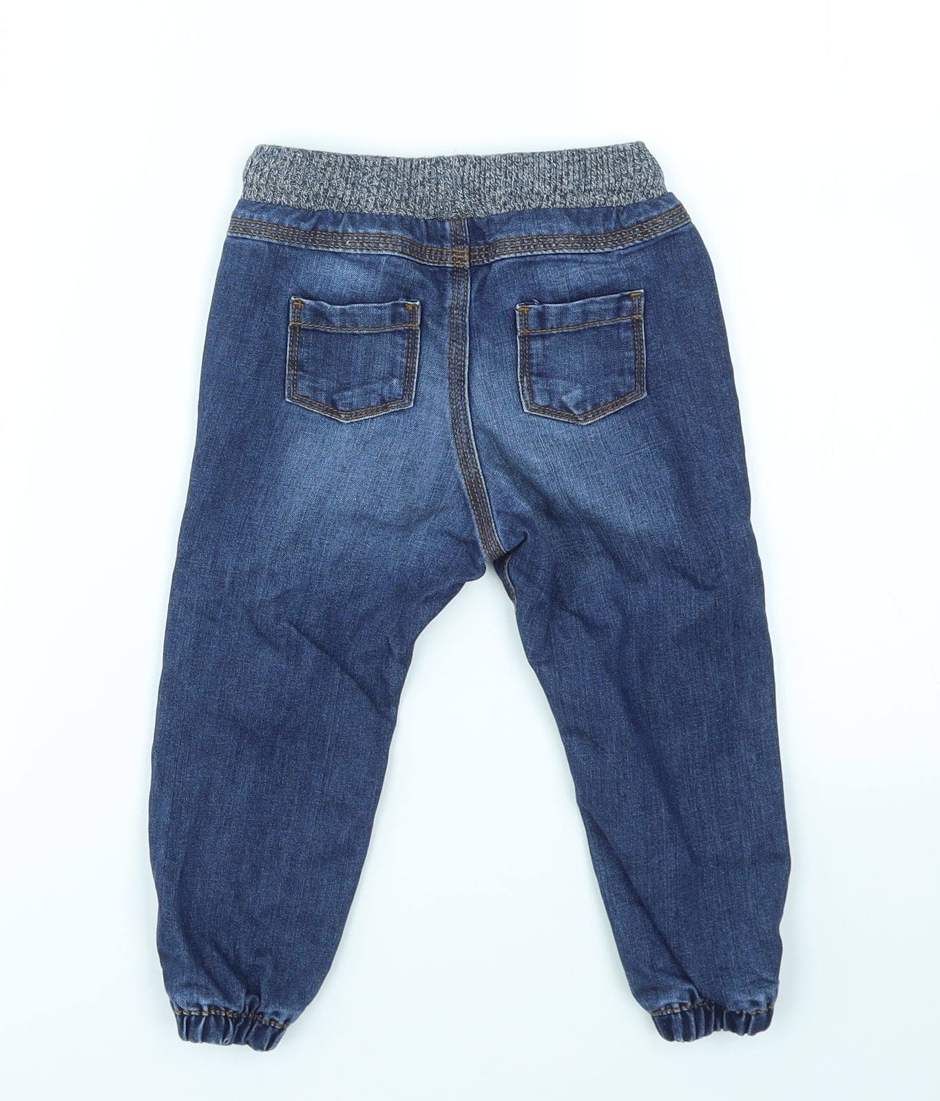 F&F Girls Blue   Capri Jeans Size 18-24 Months
