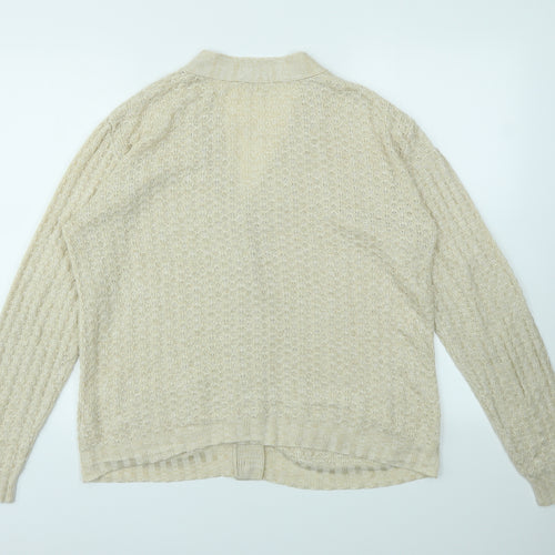 Damart Womens Ivory   Cardigan Jumper Size 14