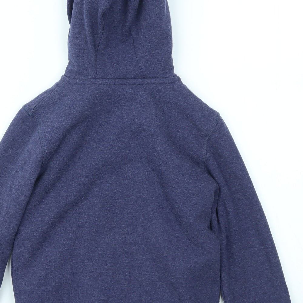 M&S Boys Blue   Full Zip Jumper Size 6-7 Years