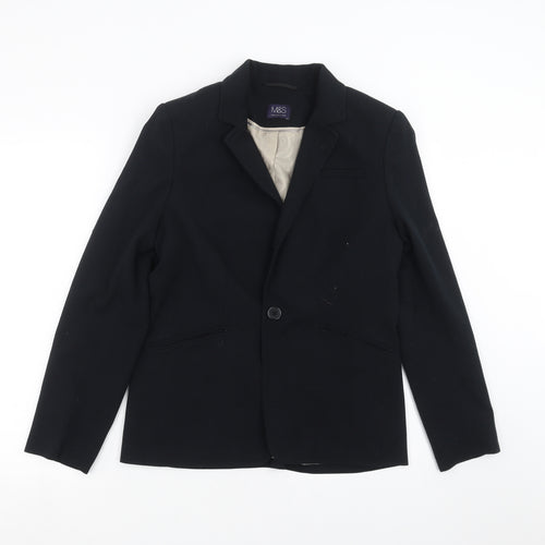 Marks and Spencer Womens Black   Jacket Suit Jacket Size 10