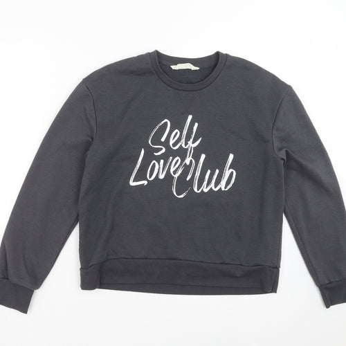 Primark Womens Grey   Pullover Sweatshirt Size XS  - self love club