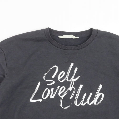 Primark Womens Grey   Pullover Sweatshirt Size XS  - self love club
