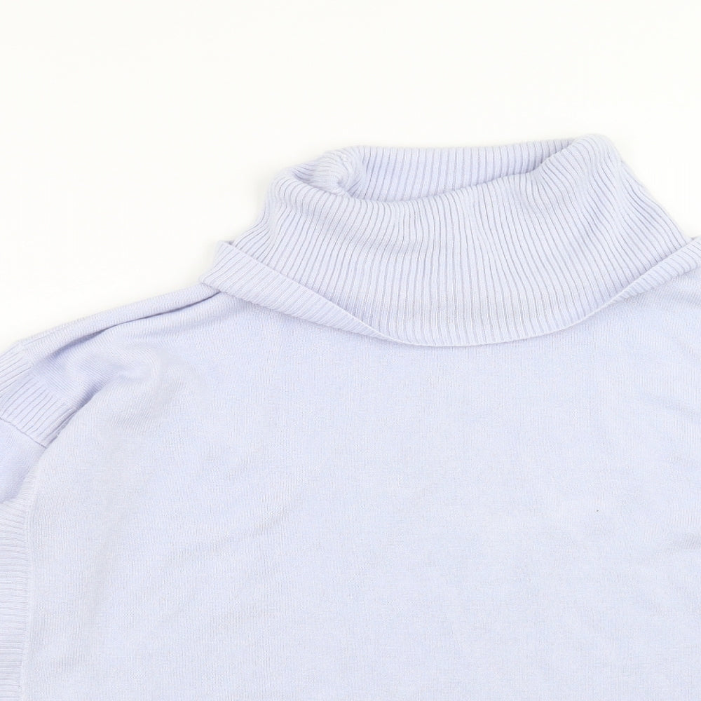 F&F Womens Blue  Knit Pullover Jumper Size 12