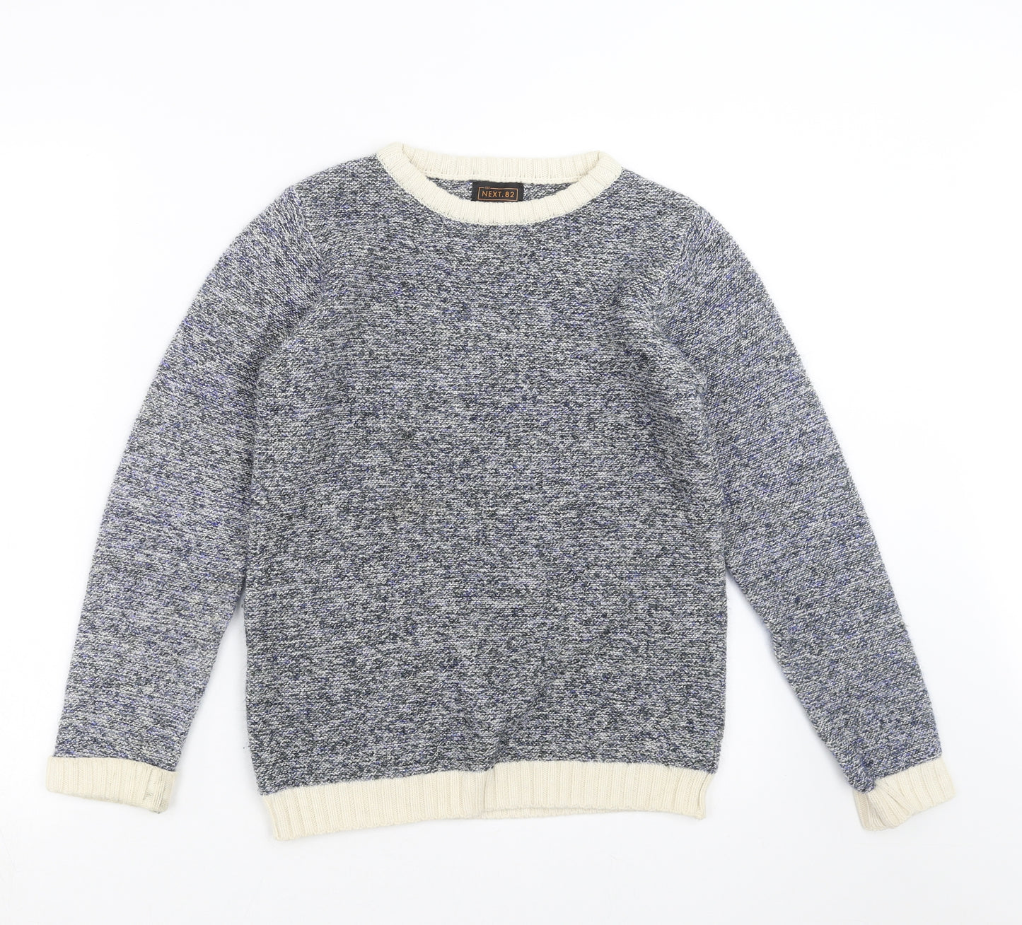 NEXT Boys Blue  Knit Pullover Jumper Size 11 Years