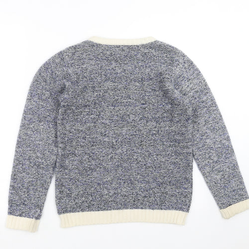 NEXT Boys Blue  Knit Pullover Jumper Size 11 Years