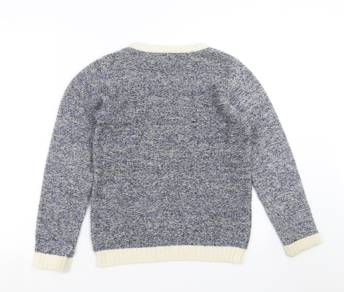 NEXT Boys Blue  Knit Pullover Jumper Size 11 Years