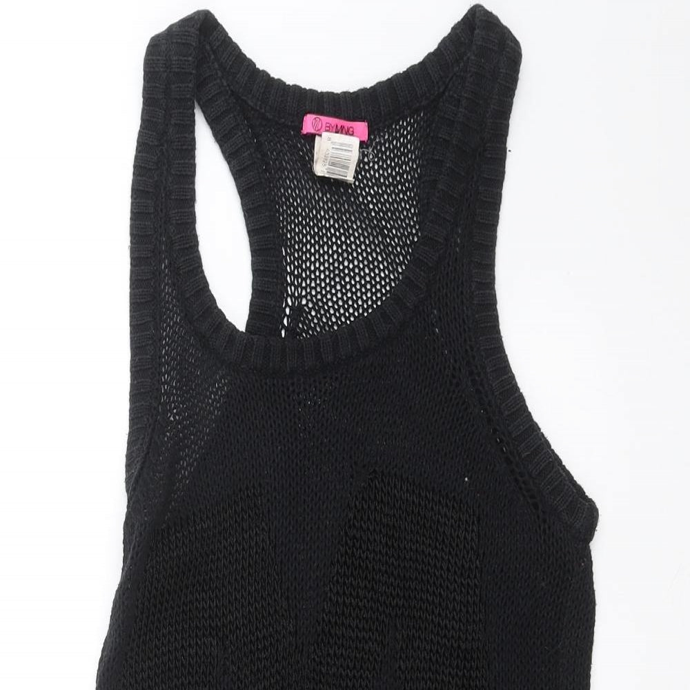 Bilabong Womens Black  Knit Pullover Jumper Size S