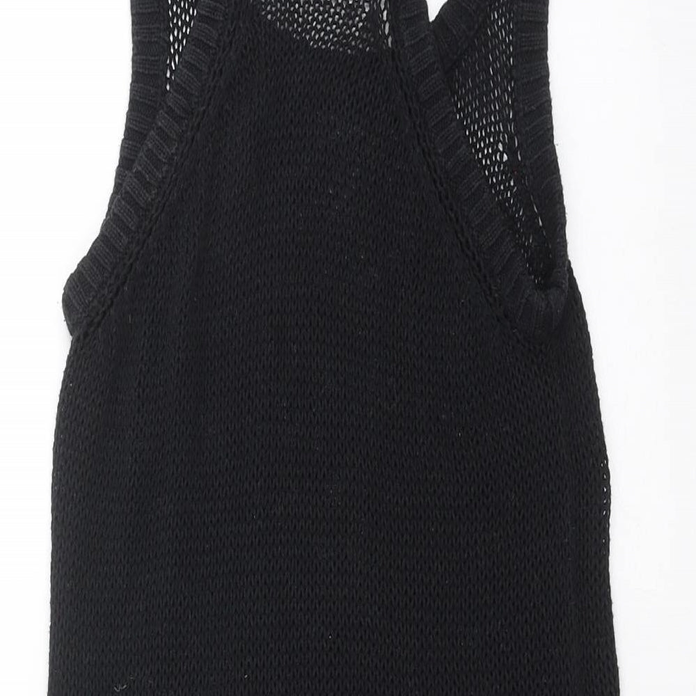 Bilabong Womens Black  Knit Pullover Jumper Size S
