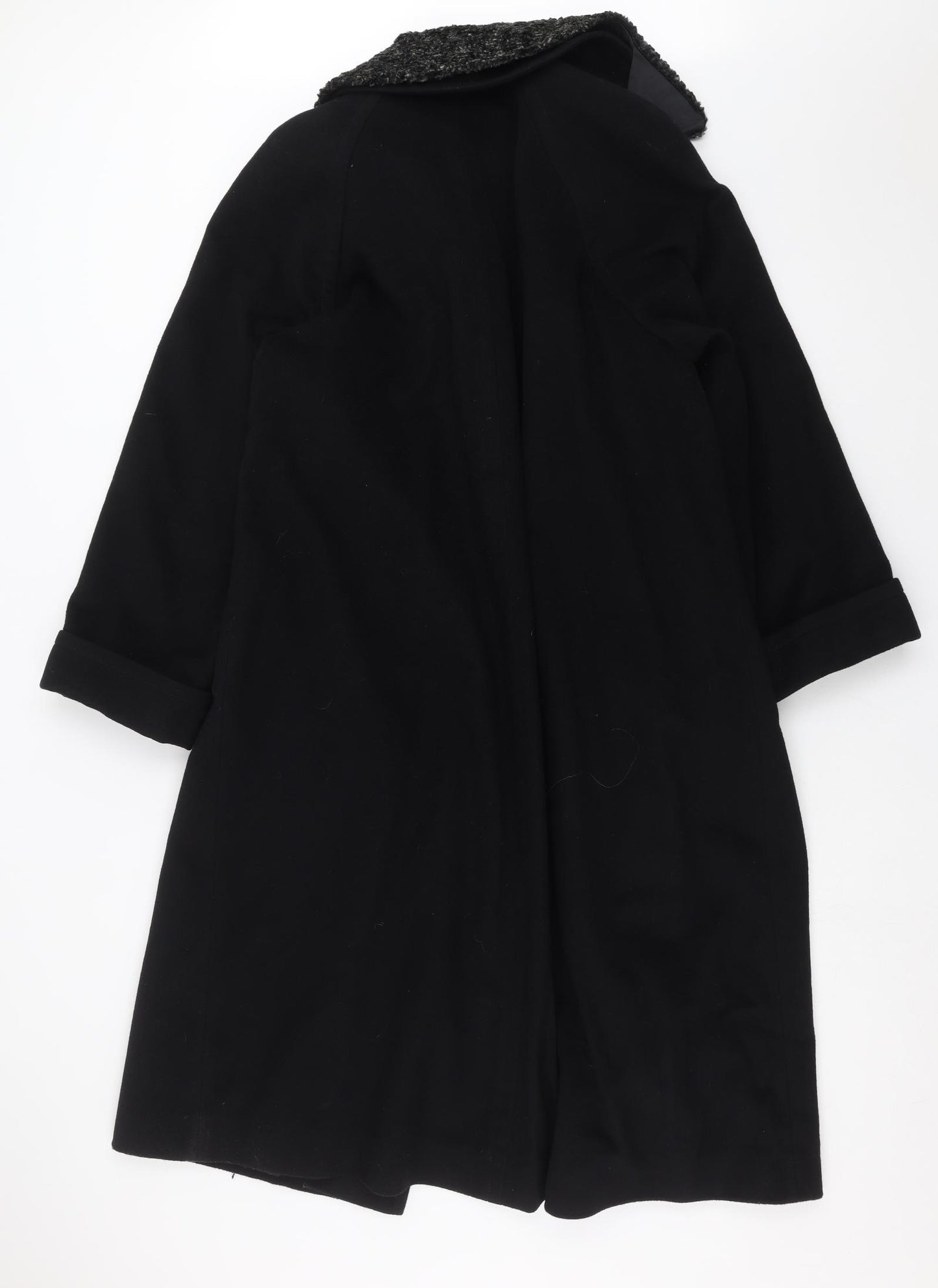 Marks and Spencer Womens Black   Trench Coat Coat Size 14