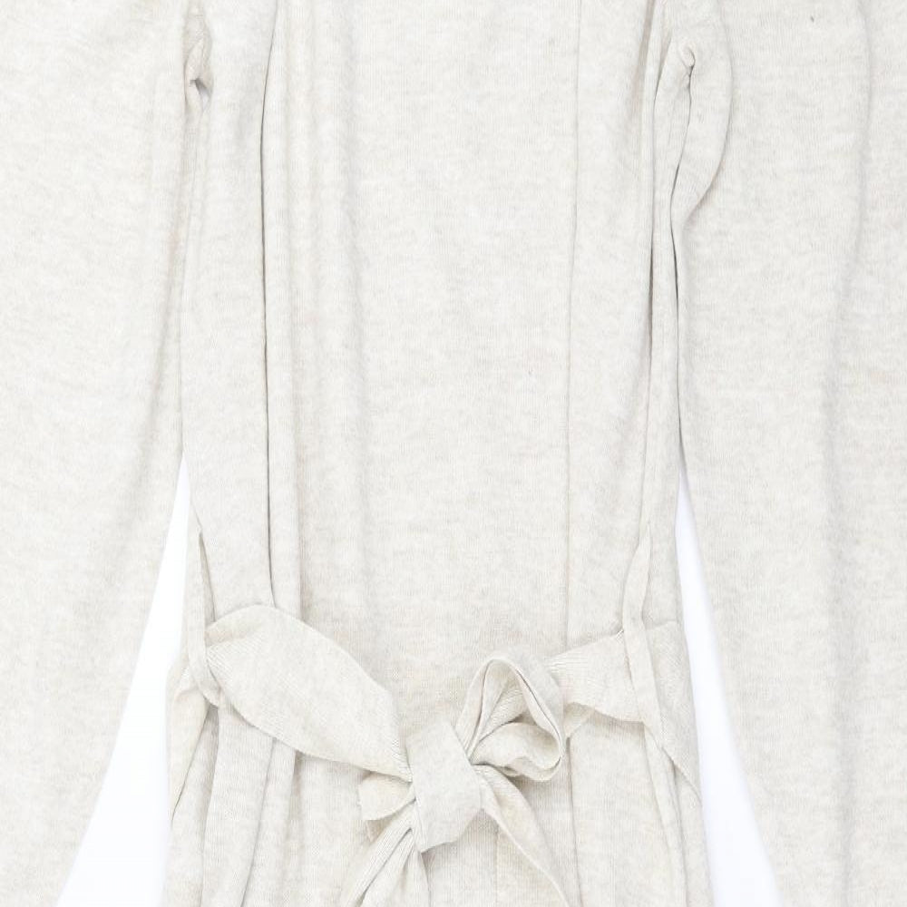 Primark Womens Beige  Knit Jumper Dress  Size XL