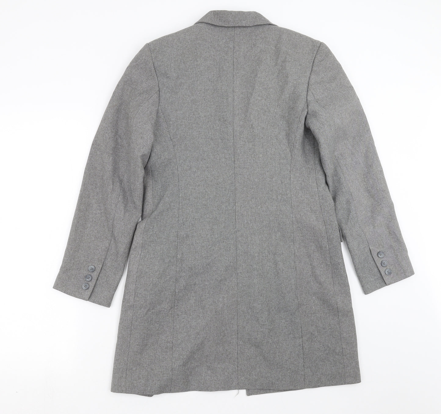 la citta Womens Grey   Jacket Suit Jacket Size 12