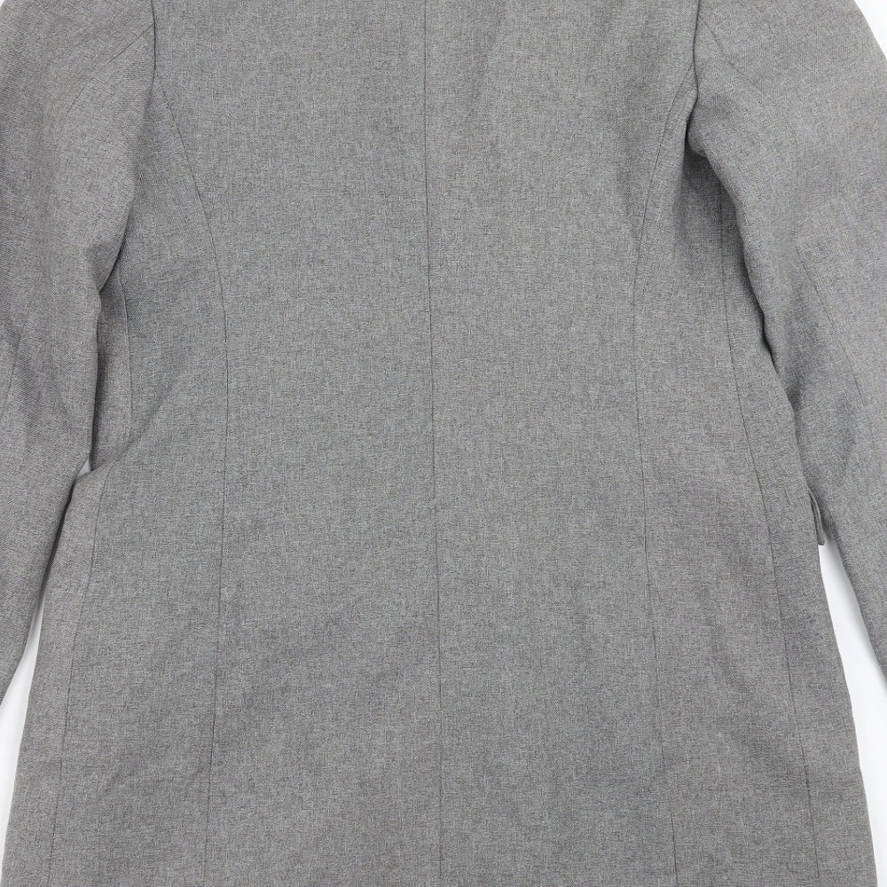 la citta Womens Grey   Jacket Suit Jacket Size 12