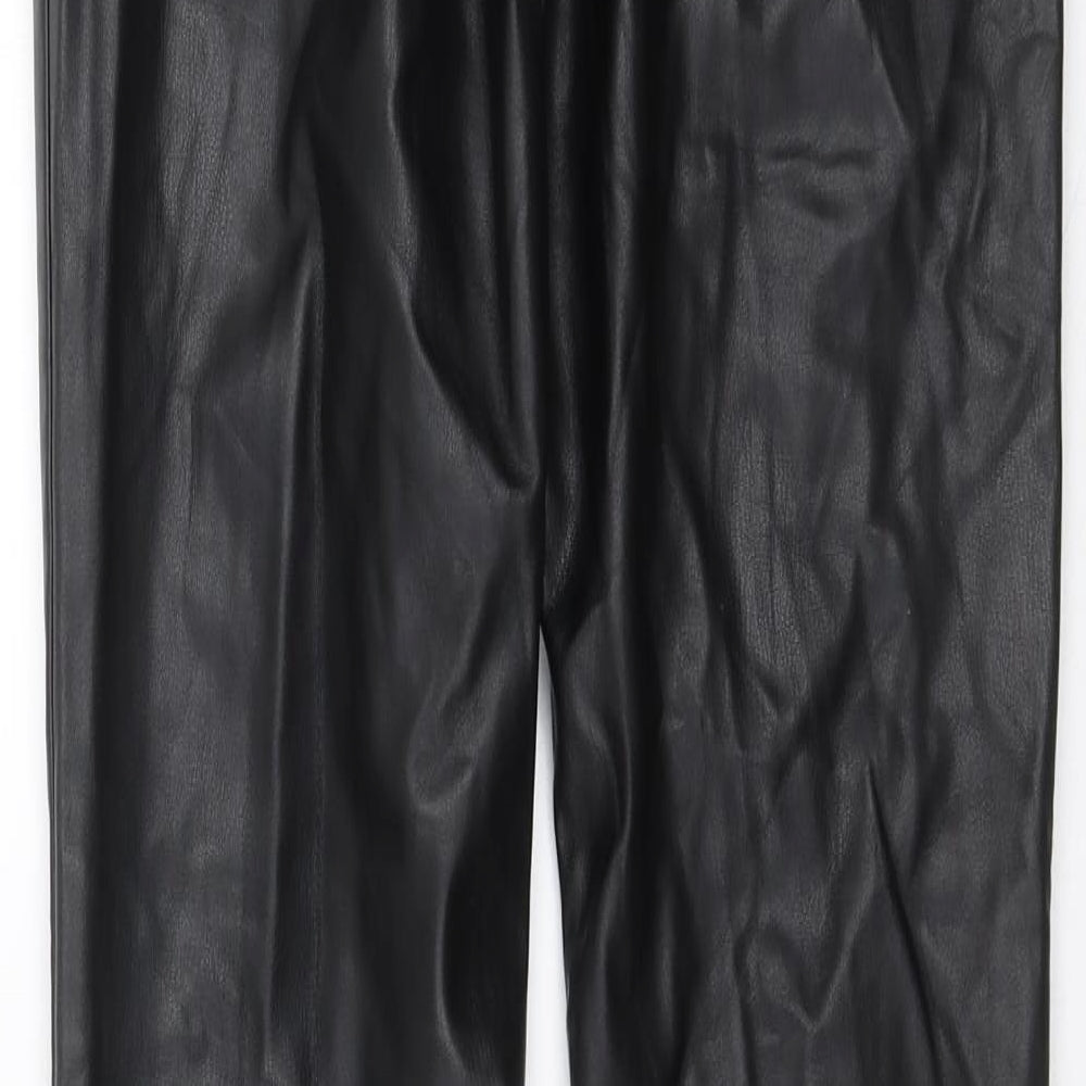 Preworn Womens Black   Trousers  Size 26 in L36 in