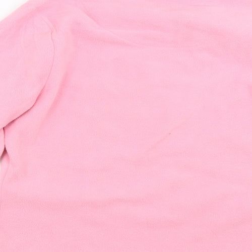 Nightwear Essentials Womens Pink Solid  Top Pyjama Top Size 10  - owl