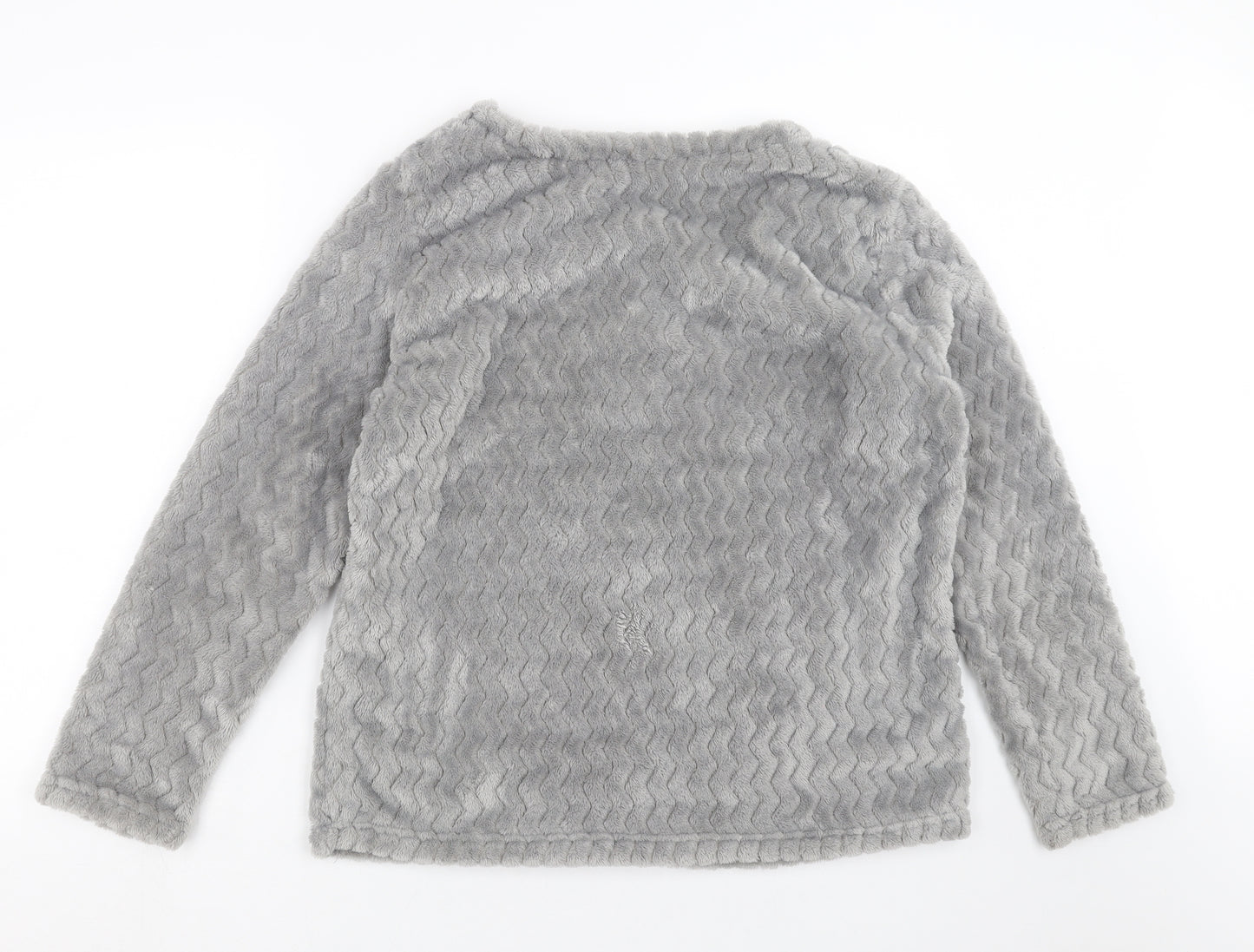 George Womens Grey Geometric  Top Pyjama Top Size 12