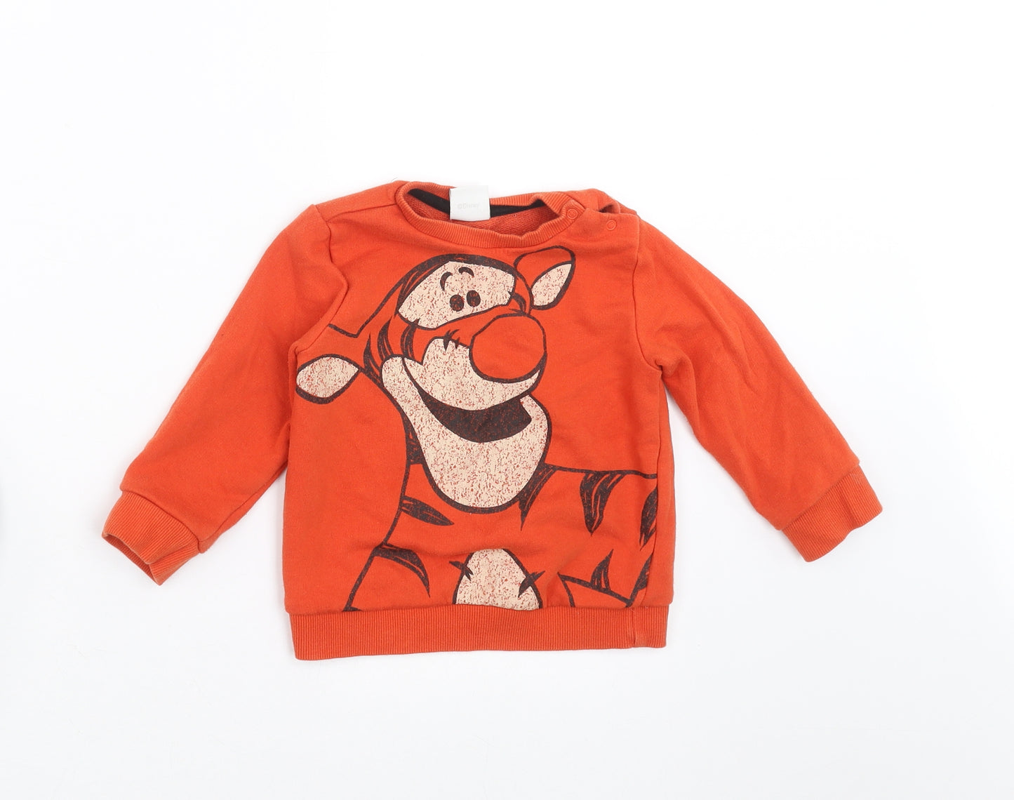 Disney Baby Baby Orange   Pullover Jumper Size 12-18 Months  - tigger