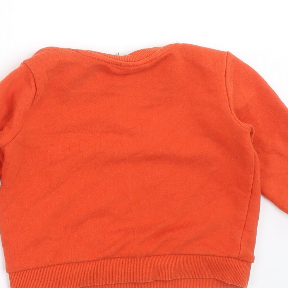 Disney Baby Baby Orange   Pullover Jumper Size 12-18 Months  - tigger