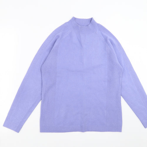 Filati Womens Blue  Knit Pullover Jumper Size M