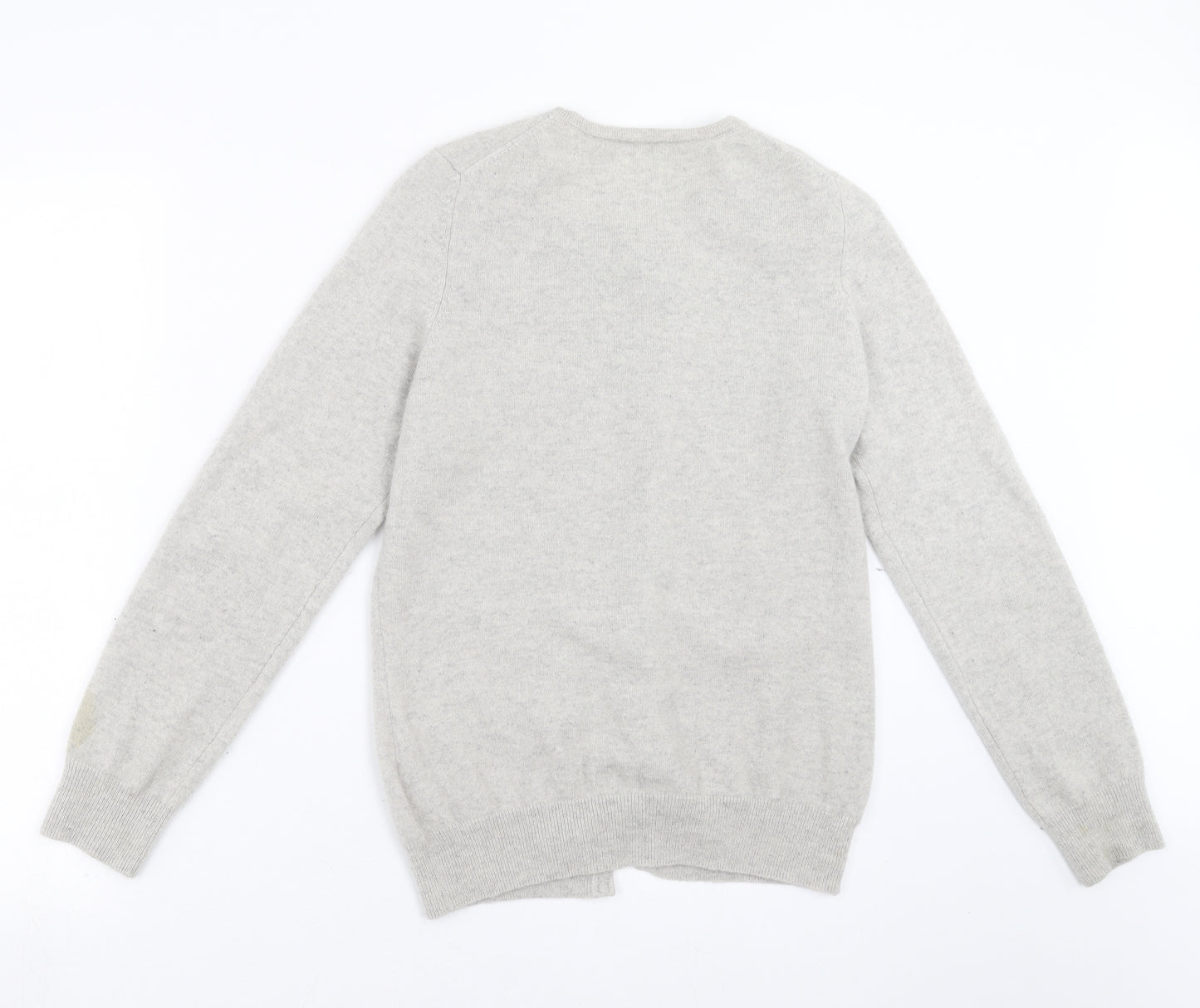 Marks and Spencer Womens Grey  Knit Cardigan Jumper Size 12