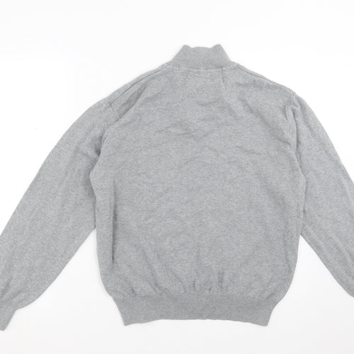 Aspen & Court Mens Grey  Knit Pullover Jumper Size M