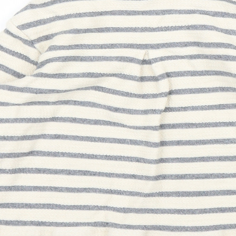 NEXT Girls Beige Striped  Basic T-Shirt Size 2-3 Years