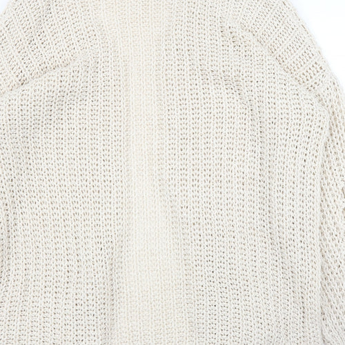Nada del Riccio Womens Beige   Cardigan Jumper Size L