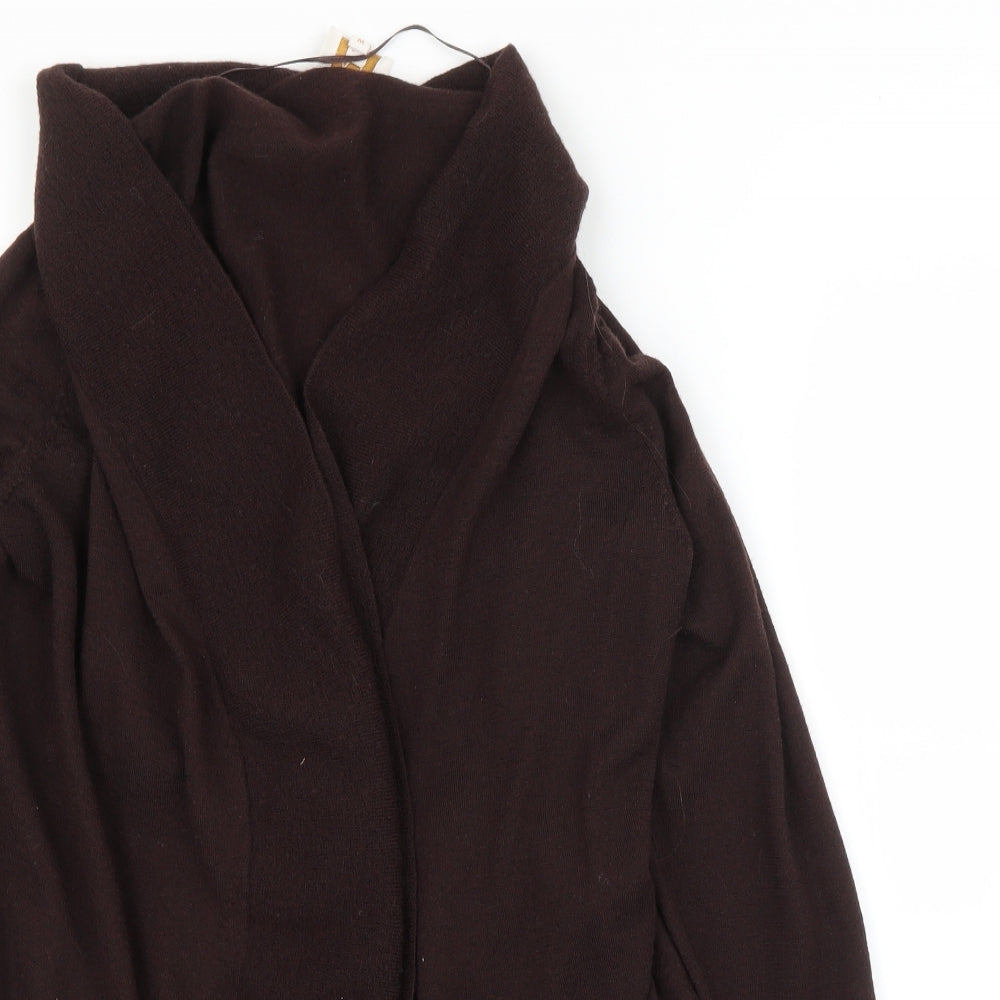 EAST Womens Brown   Cardigan Jumper Size M