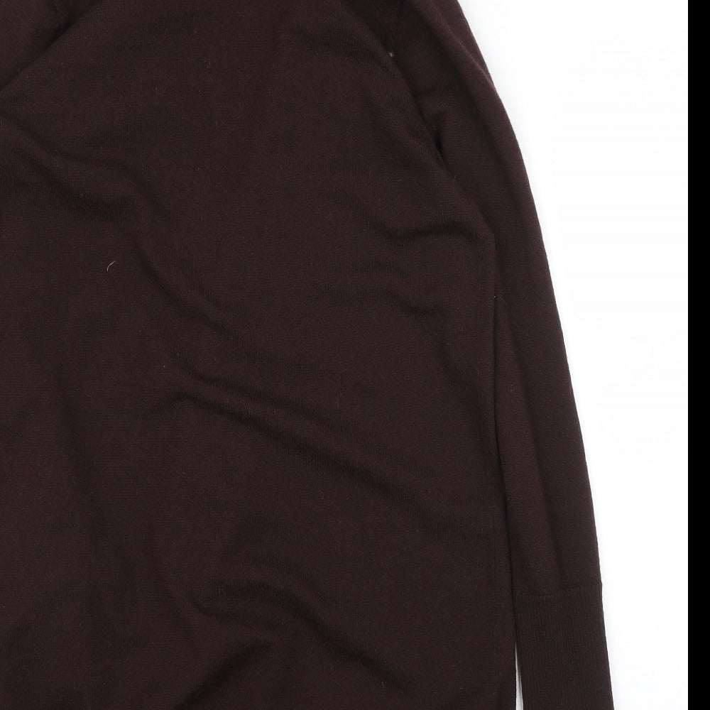 EAST Womens Brown   Cardigan Jumper Size M