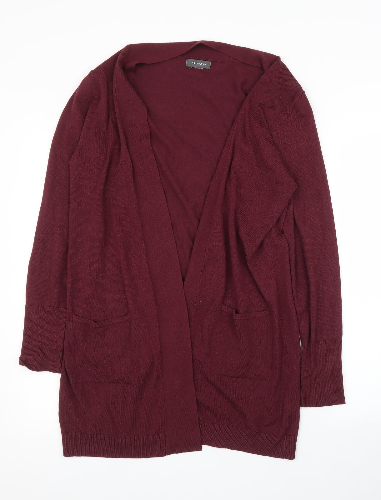 Primark Womens Purple   Cardigan Jumper Size M