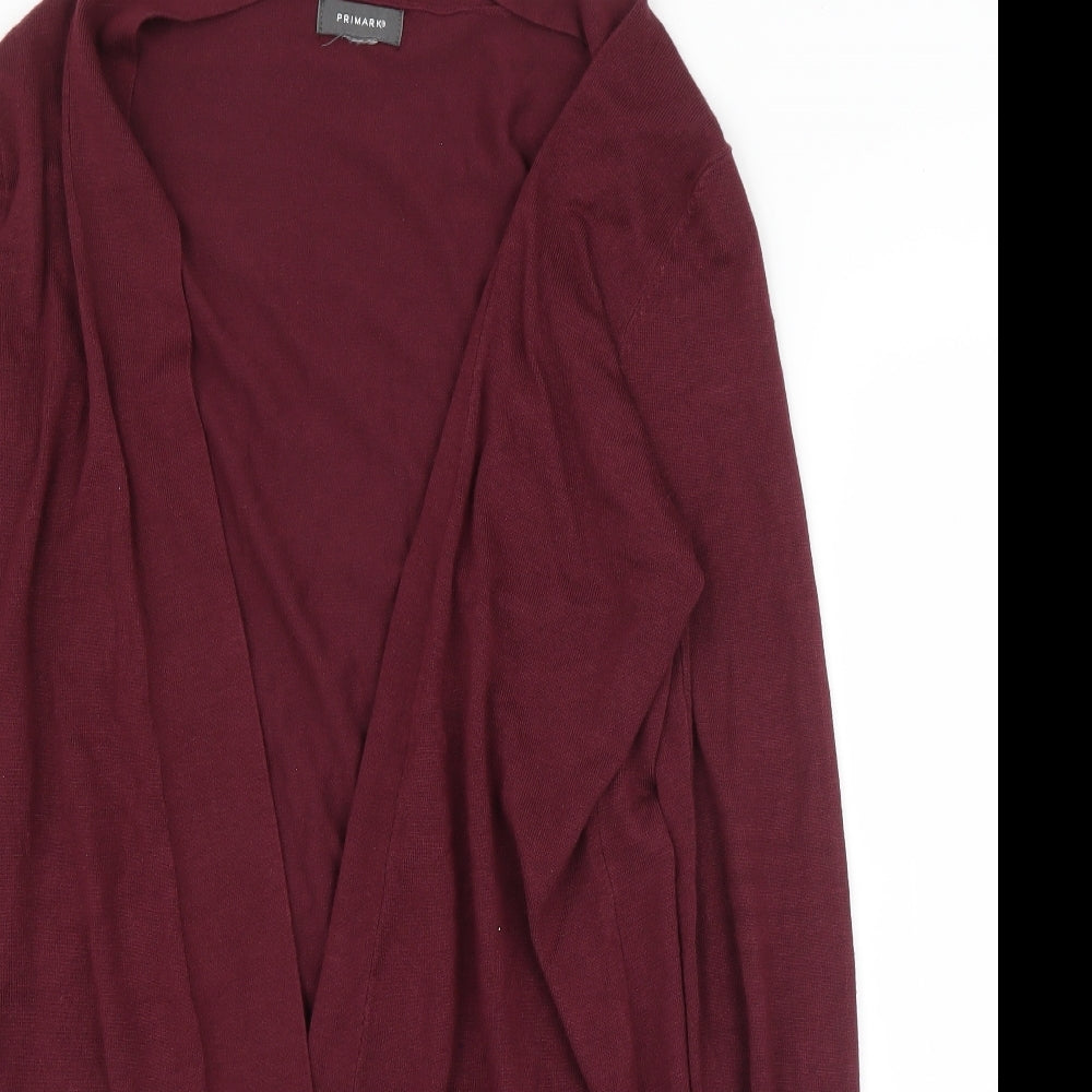 Primark Womens Purple   Cardigan Jumper Size M