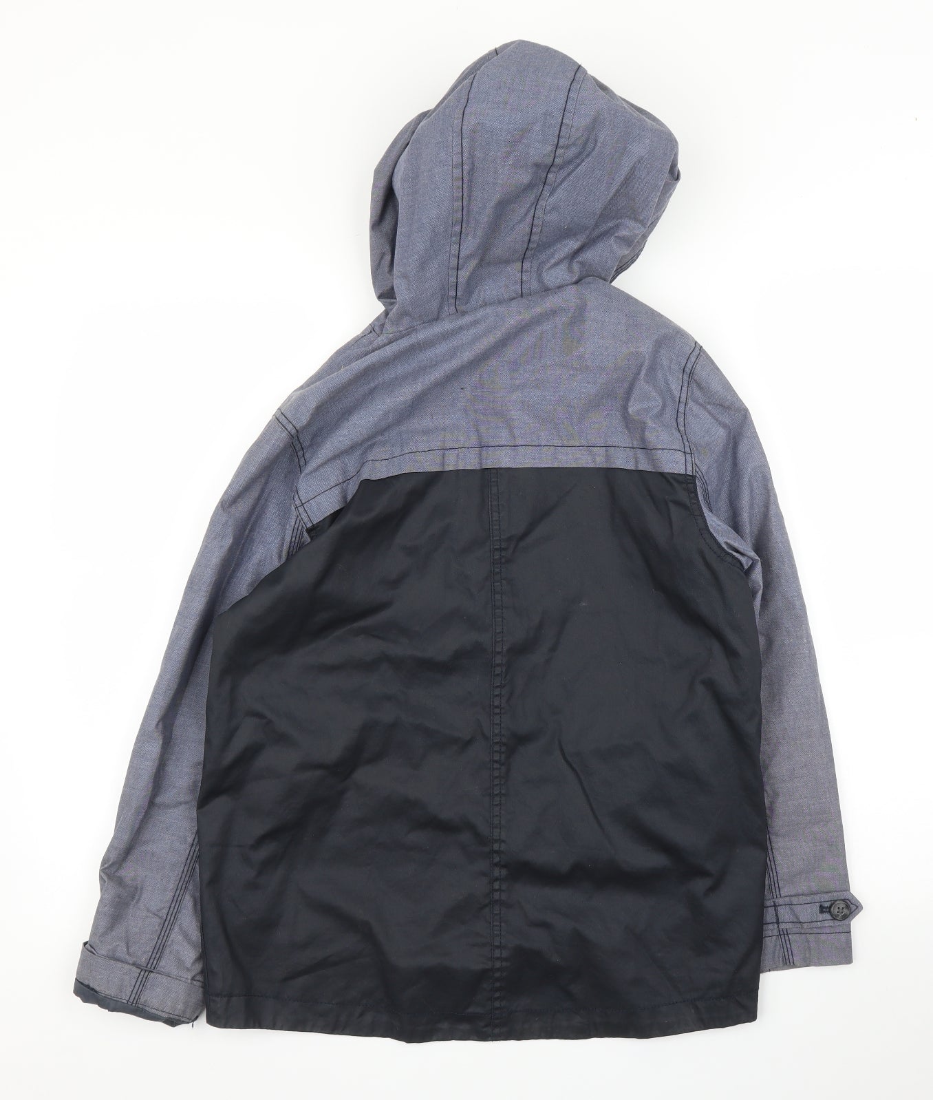 George Boys Blue   Parka Coat Size 11 Years