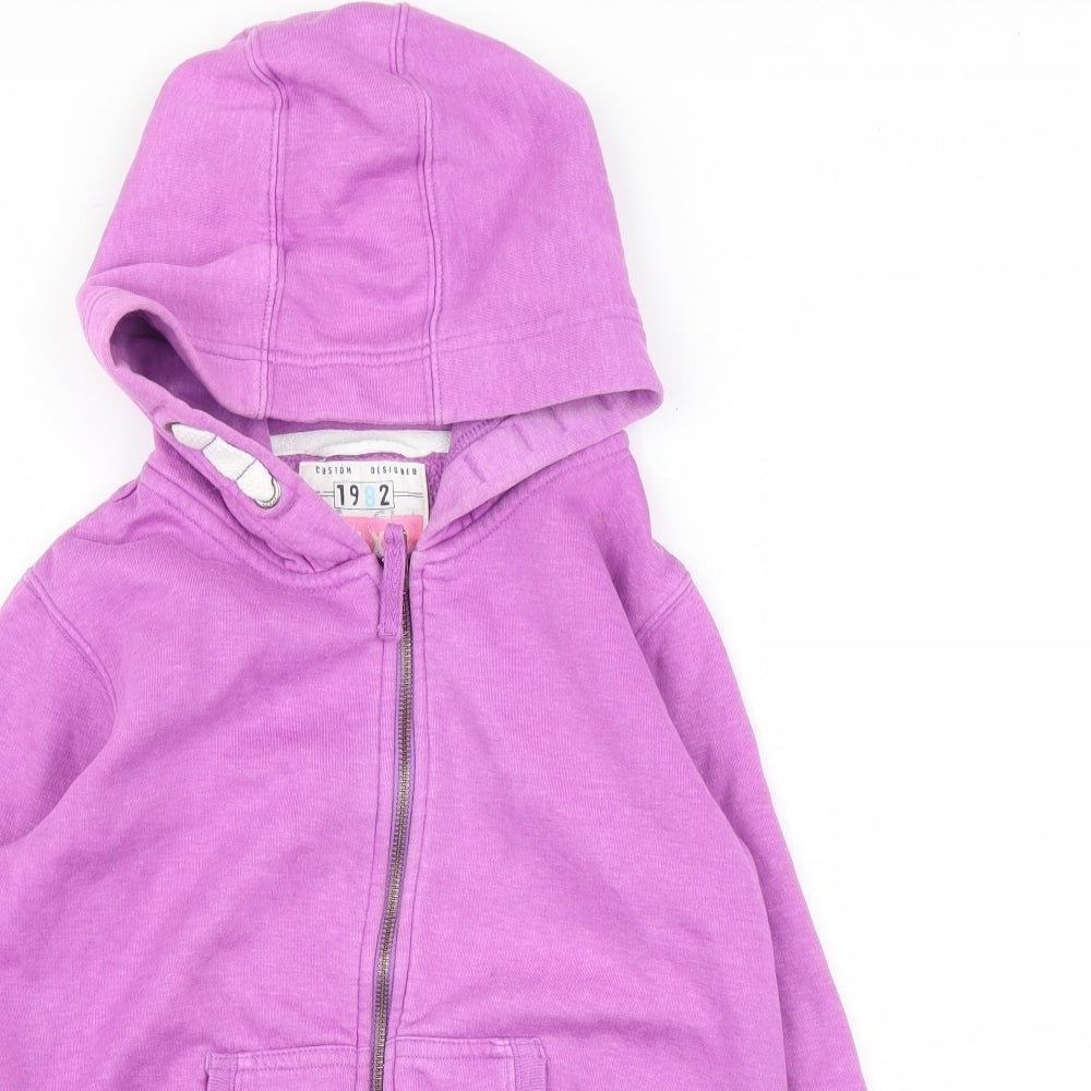 NEXT Girls Purple   Full Zip Hoodie Size 12 Years