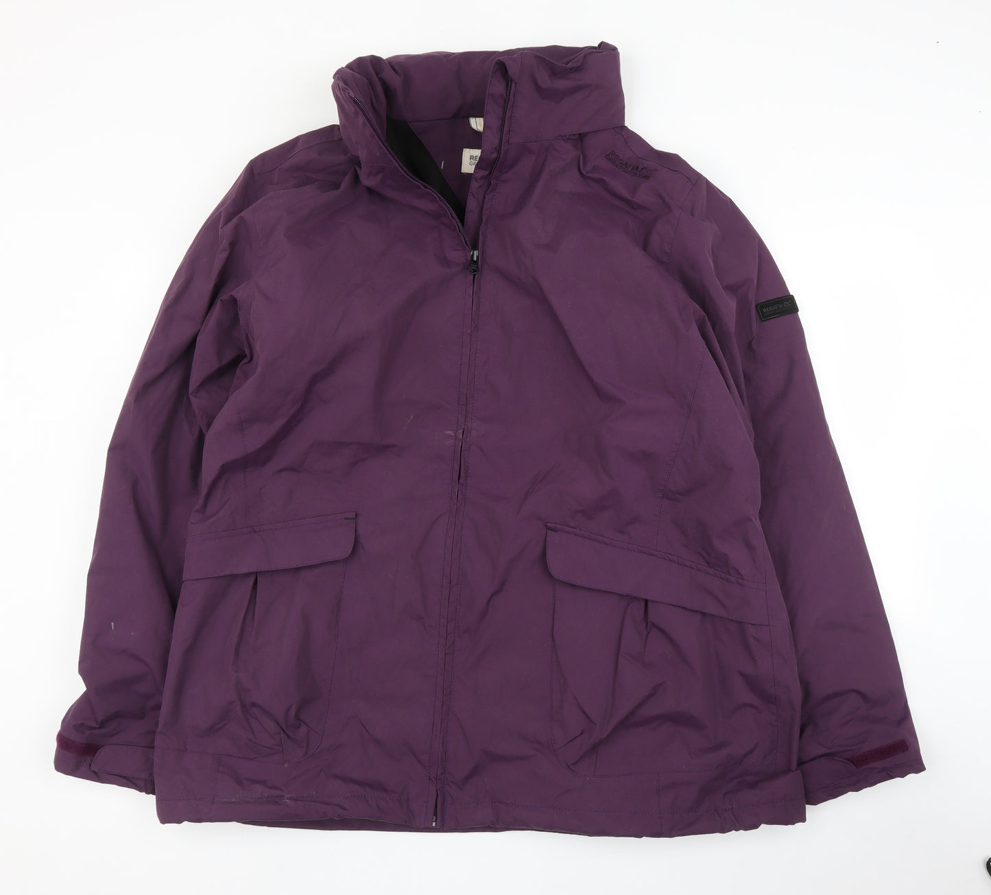 Regatta Womens Purple   Windbreaker Coat Size 20