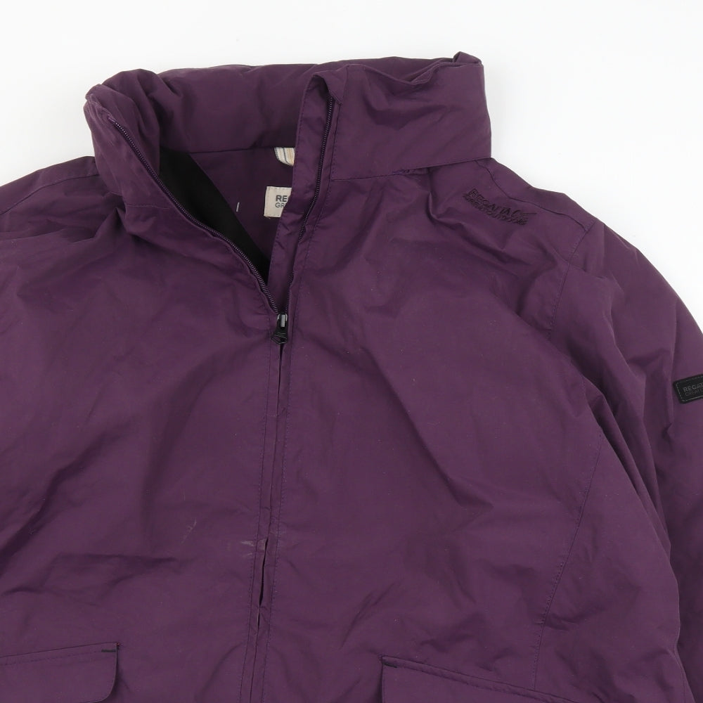 Regatta Womens Purple   Windbreaker Coat Size 20