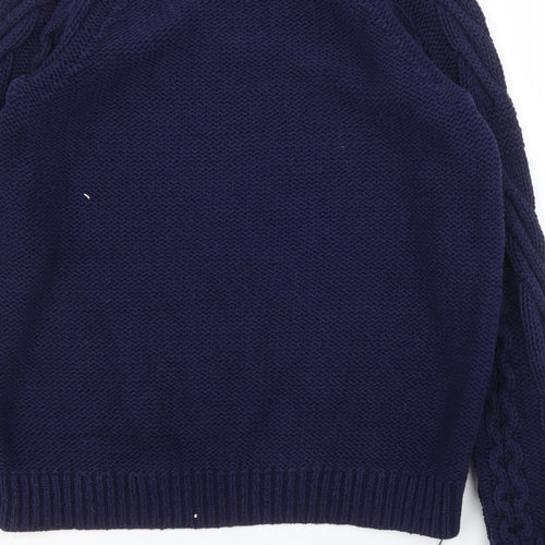 Monkl Mens Blue   Pullover Jumper Size S