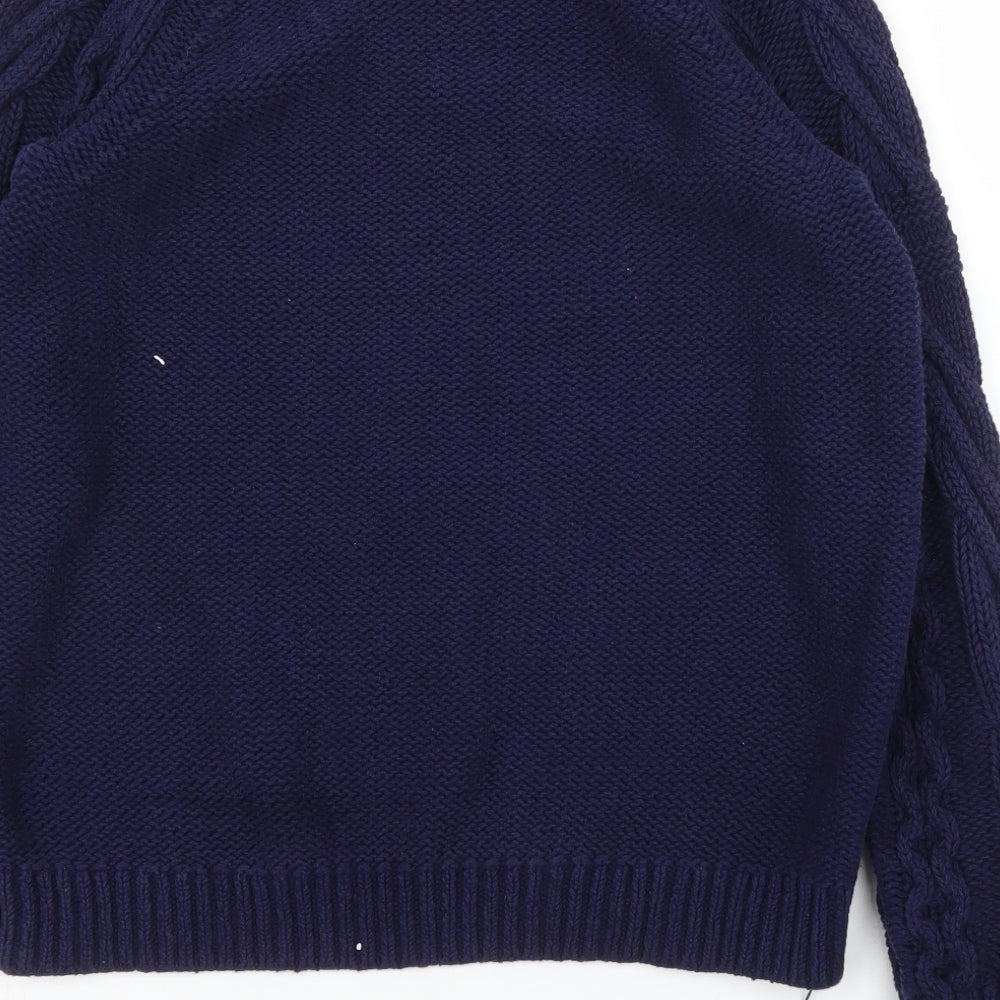 Monkl Mens Blue   Pullover Jumper Size S