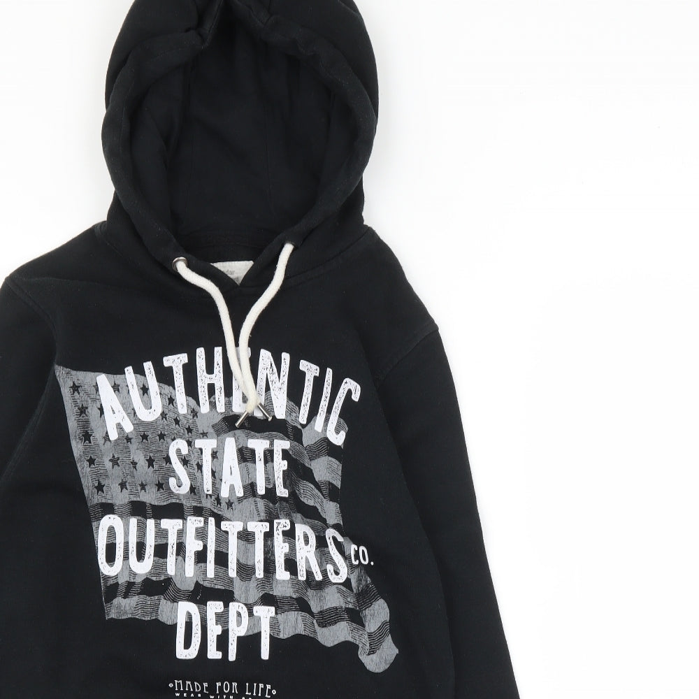 Primark Mens Black   Pullover Hoodie Size XS