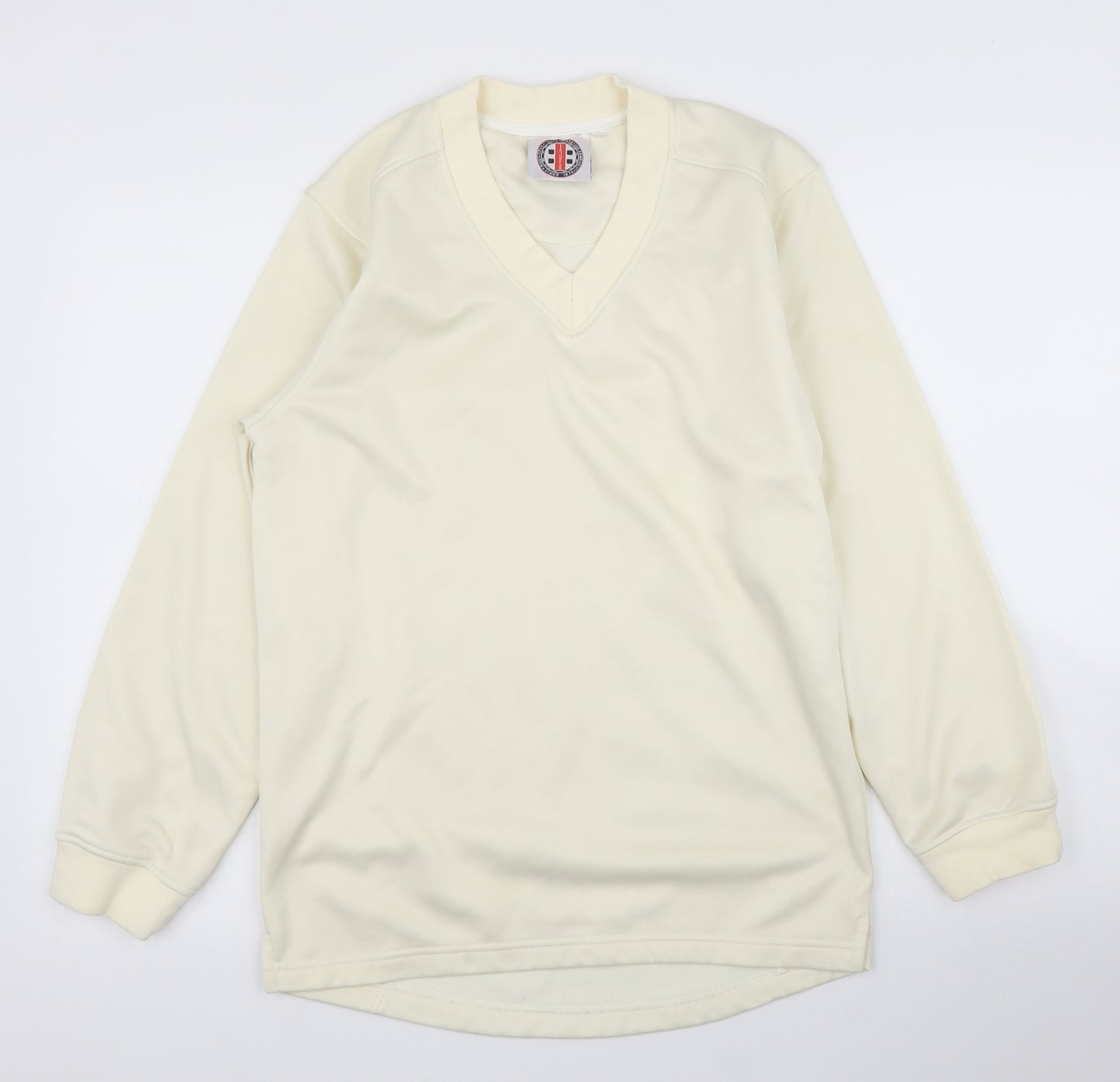 Gray Nicolls Mens Ivory   Pullover Jumper Size M  - Cricket