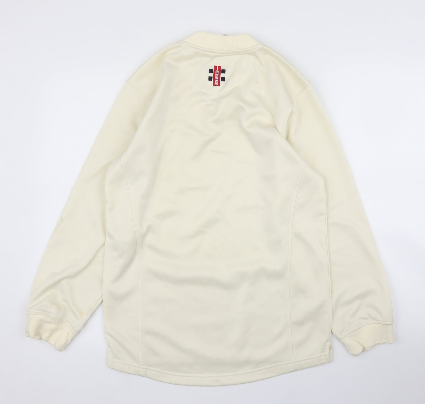 Gray Nicolls Mens Ivory   Pullover Jumper Size M  - Cricket