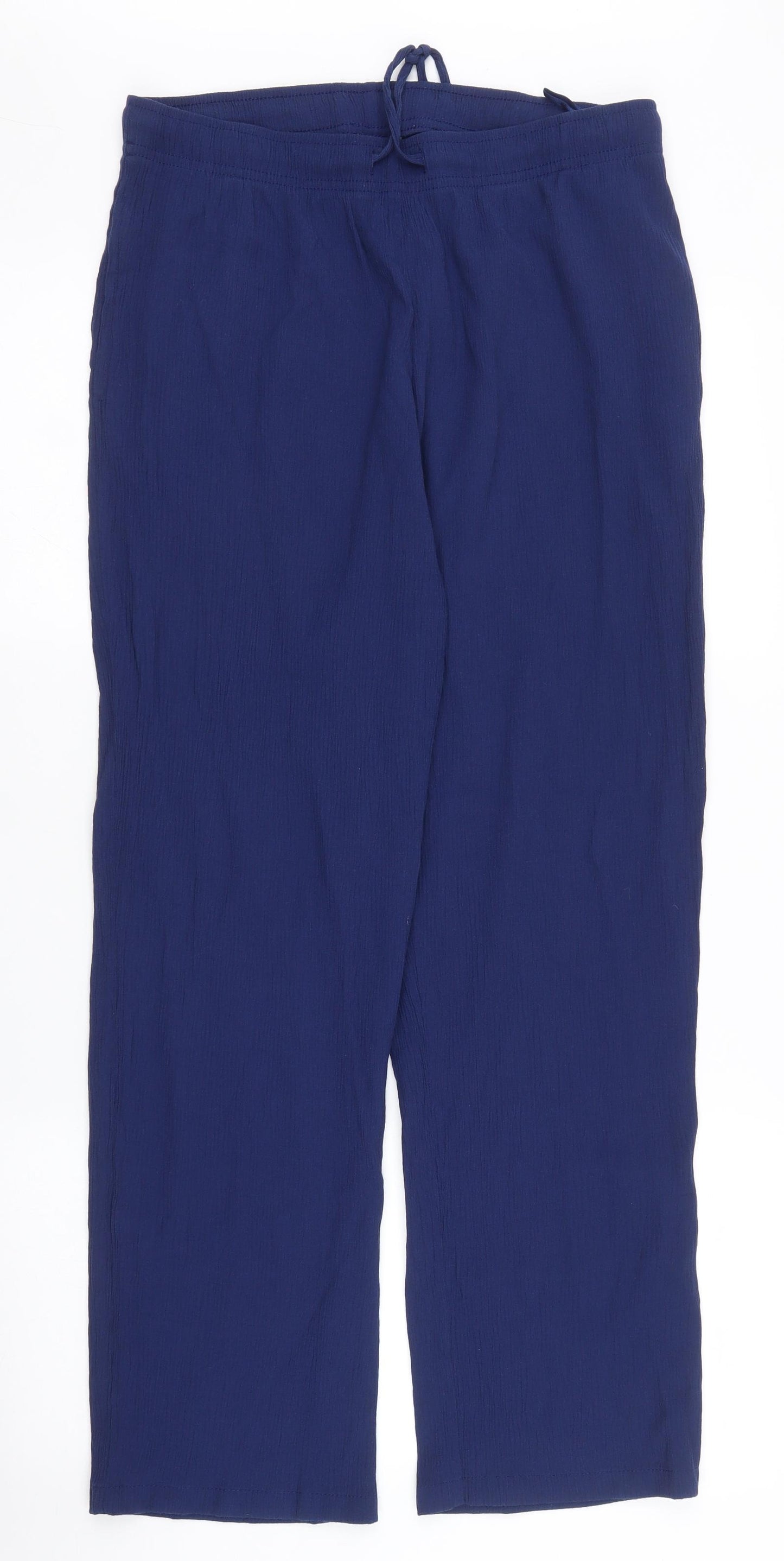 Damart Womens Blue   Trousers  Size 16 L28 in