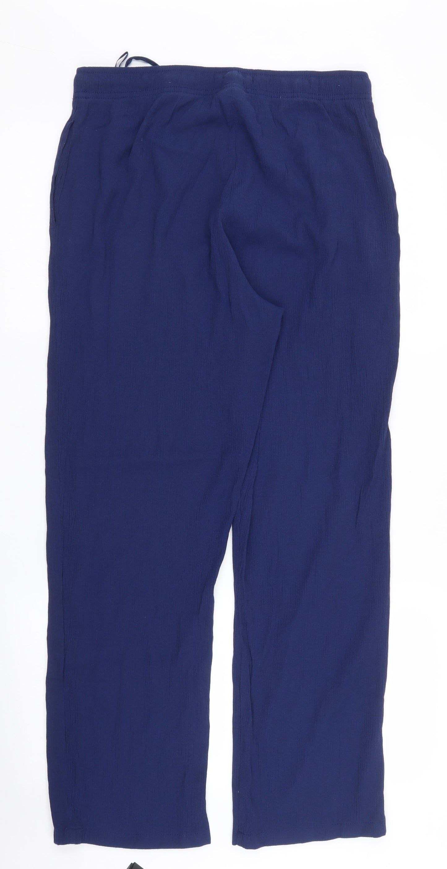 Damart Womens Blue   Trousers  Size 16 L28 in